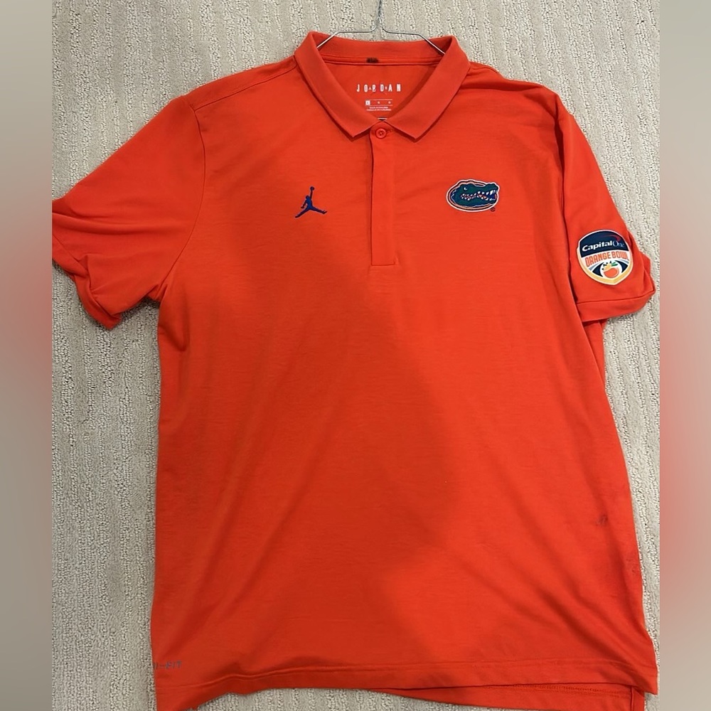Limited Edition - Florida Gators Player Polo with Orange Bowl Patch